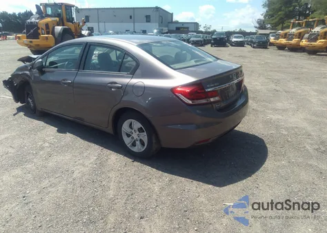 2013 Honda Civic Lx from USA, damaged, VIN 19XFB2F52DE292217